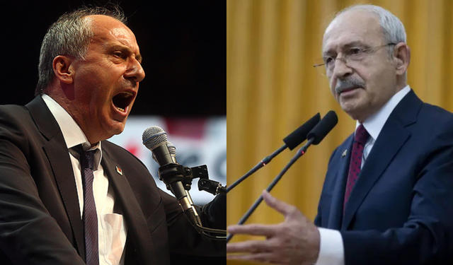 İnce, Kılıçdaroğlu'nu ateşe attı