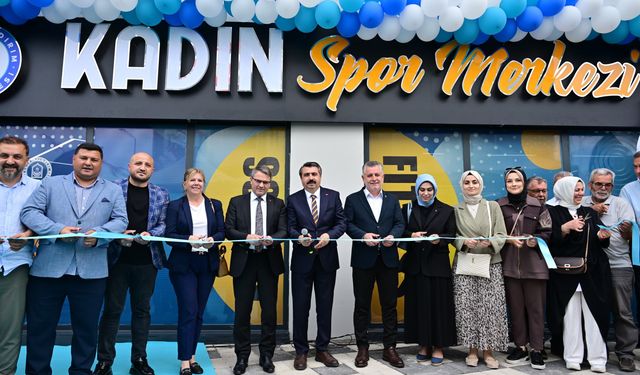 Bursa'da Bağlaraltı Kadın Spor Merkezi açıldı!
