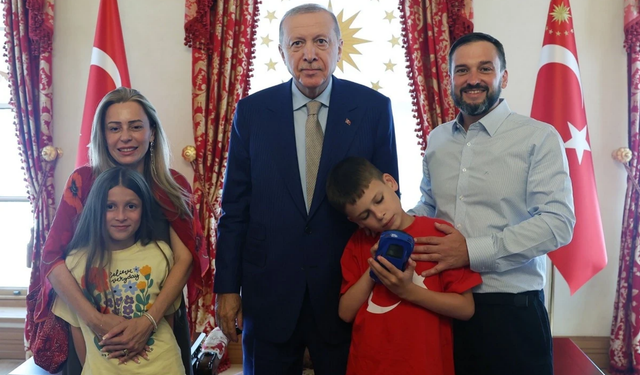 Cumhurbaşkanı Erdoğan, Joshua Harris’i kabul etti