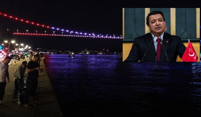 Arıkan’dan FSM Köprüsü'nün ABD renklerine bürünmesine sert tepki