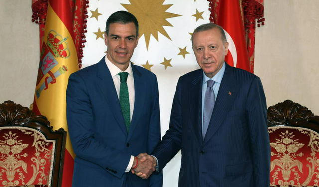 Erdoğan, İspanya Hükümet Başkanı Sanchez ile görüştü