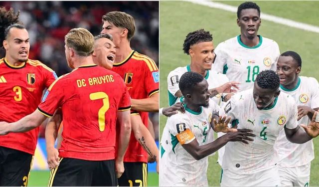 Belçika ile Senegal kozlarını paylaşıyor