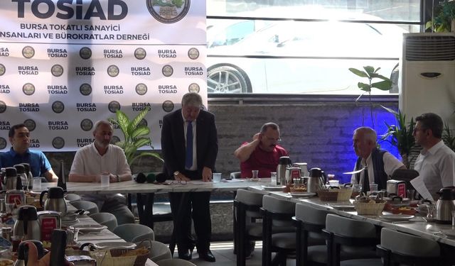 Bursa'da TOSİAD tanıtıldı