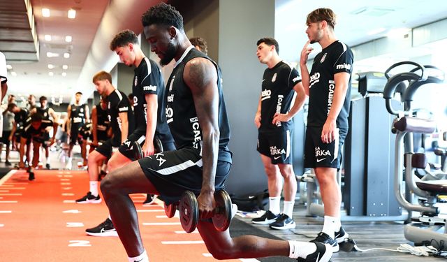 Beşiktaş’ta yeni sezon mesaisi salonda sürdü