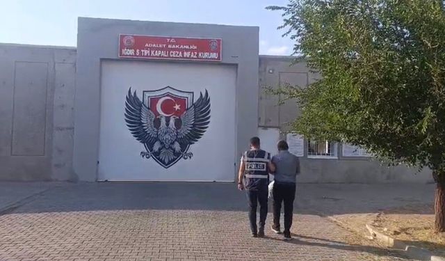 18 yıl 7 ay hapis cezasıyla aranan hükümlü Iğdır'da yakalandı