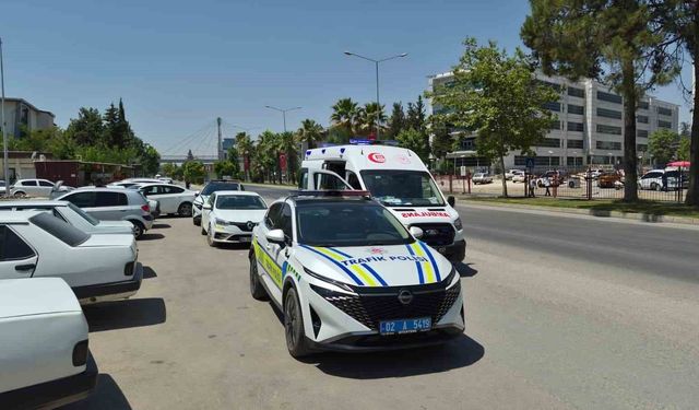 Adıyaman'da motosiklet devrildi: 1 yaralı
