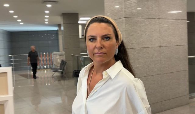 'Ahbaplar Suç Örgütü' soruşturmasında Ece Üner adliyeye geldi