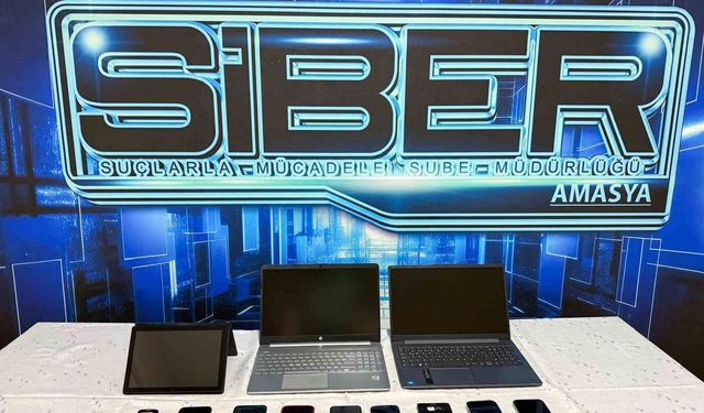 Amasya merkezli siber dolandırıcılık operasyonunda 14 şüpheli tutuklandı