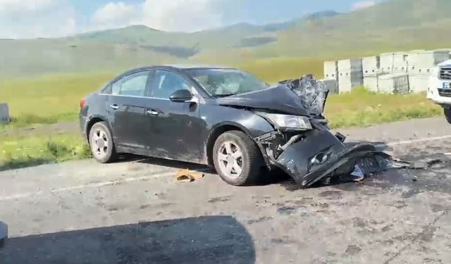 Ardahan'da trafik kazası: 7 yaralı