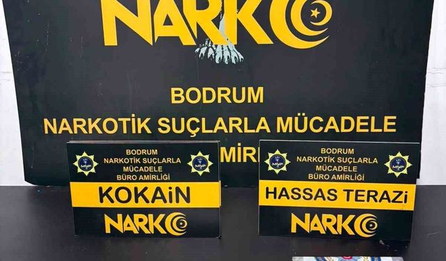 Bodrum'da uyuşturucu operasyonu: 2 gözaltı