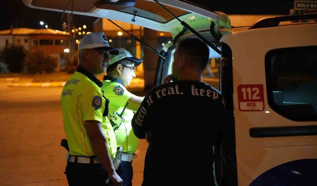 Bolu'da bir haftada 24 bin araç denetlendi: Bin 189 sürücüye ceza