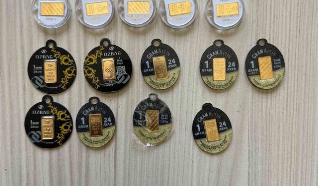 Bolu'da kuyumculara sahte altın satmaya çalışan 2 şüpheli tutuklandı