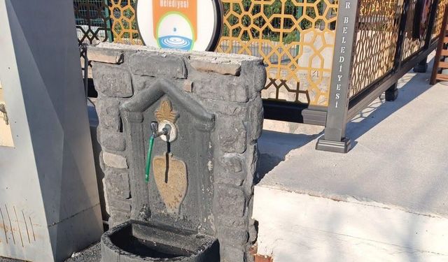 Burdur'da çeşmeye zarar veren gençlere idari yaptırım