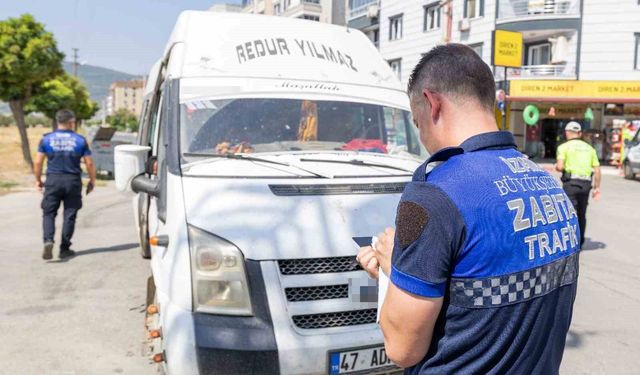 Büyükşehir'den tarım işçisi servislerine sıkı denetim