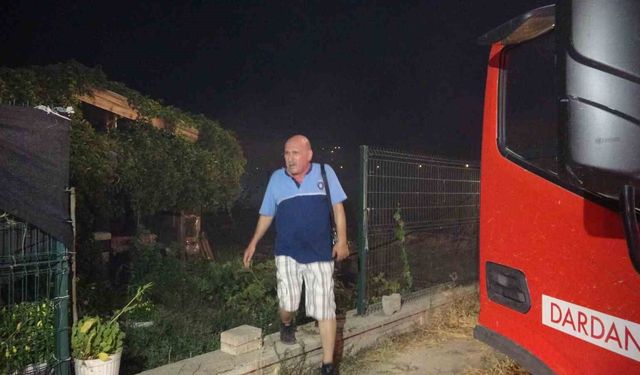 Çanakkale'de tarım arazisindeki yangın kontrol altına alındı