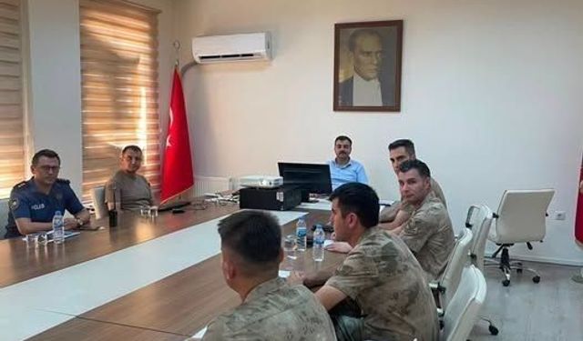 Dicle'de asayiş toplantısı