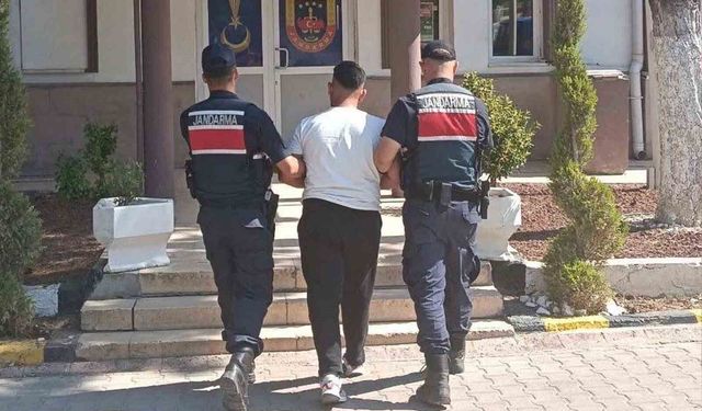 'Dolandırıcılık' suçundan aranan hükümlü jandarmadan kaçamadı