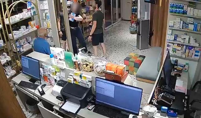 Eczacıyı darbedip ilaçları gasbeden şüpheli polisten kaçamadı