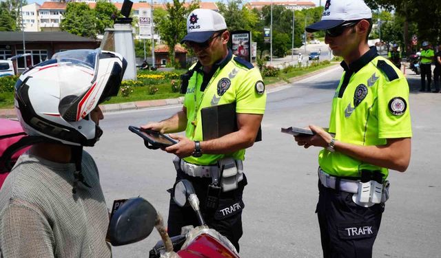 Edirne Emniyeti'nden motosiklet kazalarına karşı eğitim hamlesi
