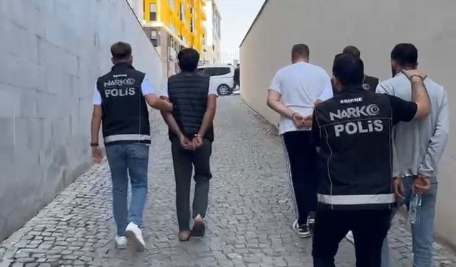 Edirne'de uyuşturucu operasyonu: 2 tutuklama