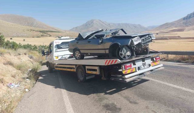 Elbistan'da trafik kazası: 1 yaralı