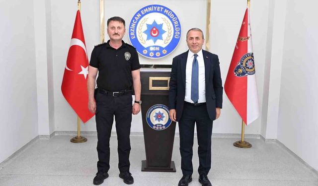 Erzincan eski İl Emniyet Müdürü Kurt'tan Baybaba'ya ziyaret