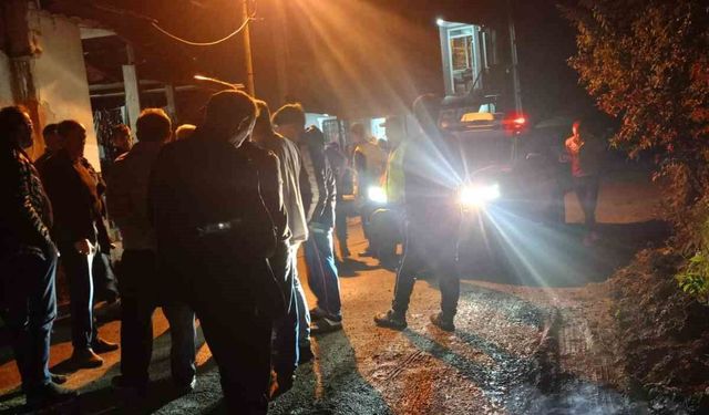 Giresun'da patlama sesi paniğe neden oldu