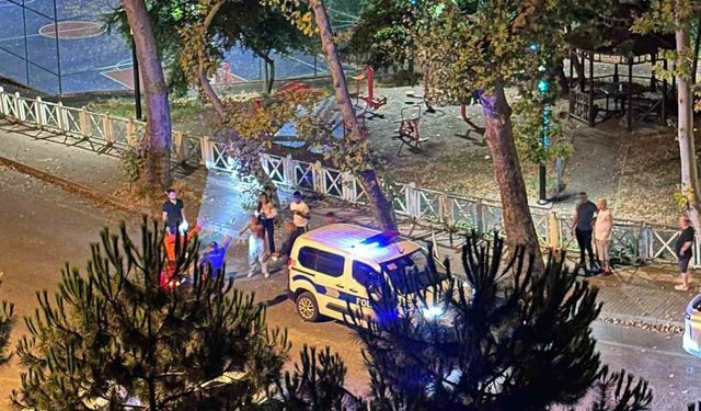 Gürültü yapanları uyarınca kavga çıktı