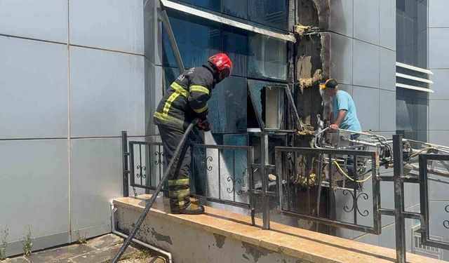 Harran Üniversitesi Tıp Fakültesi Hastanesinde korkutan yangın