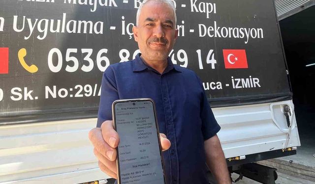 Hiç gitmediği Siirt'ten gelen trafik cezası, hayatının şokunu yaşattı