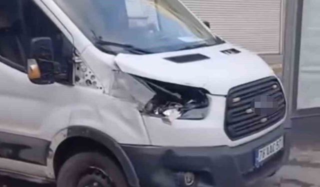 Iğdır'da maddi hasarlı kaza