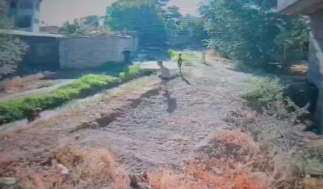 Iğdır'da sulama kanalına düşen iki çocuk son anda kurtuldu