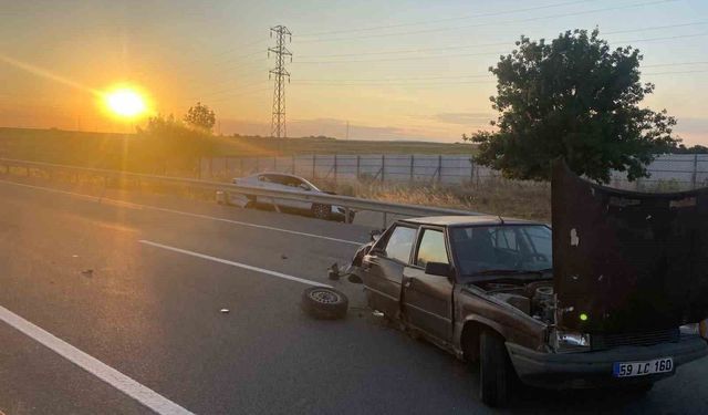 İpsala'da meydana gelen kazada 1 kişi ağır yaralandı