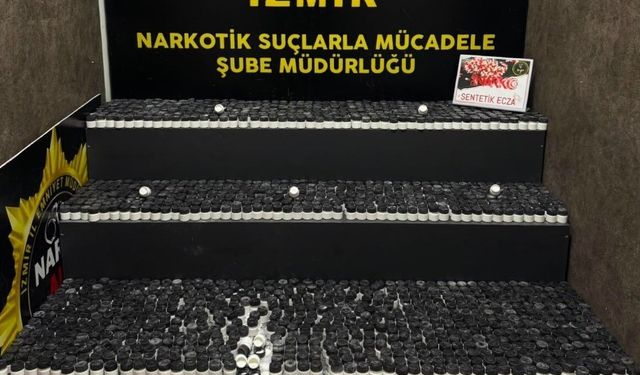 İzmir'de 29 kilo uyuşturucu hammaddesi ele geçirildi