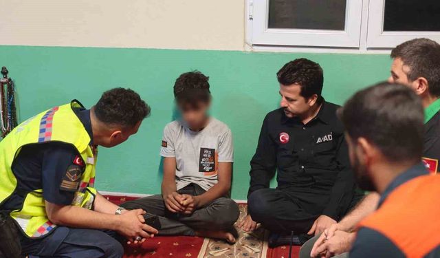 Kahramanmaraş'ta kayıp olarak aranan 12 yaşındaki çocuk sağ bulundu