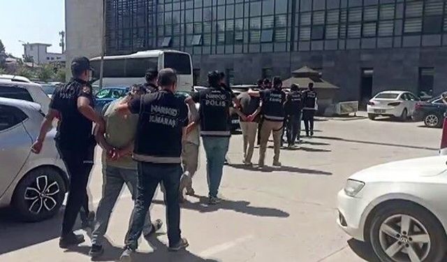 Kahramanmaraş'ta uyuşturucu operasyonu: 25 tutuklama