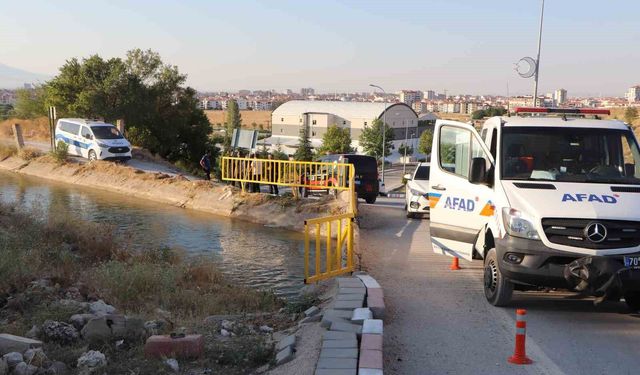 Kanalda akıntıya kapılan 2 çocuğu itfaiye ve AFAD kurtardı