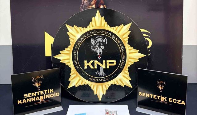 Karabük'te narkotik operasyonu: 1 tutuklama