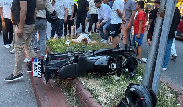 Karadeniz Ereğli'de otomobil ile motosiklet çarpıştı: 1 yaralı