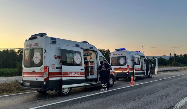 Kastamonu'da iki otomobil çarpıştı: 2 yaralı