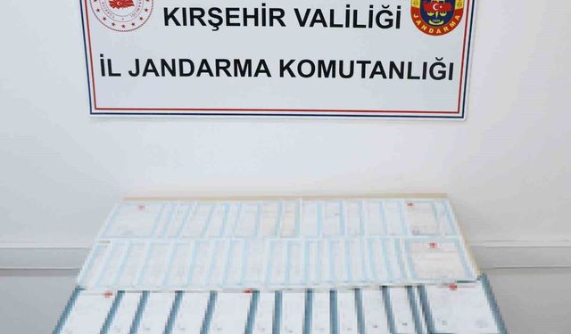 Kırşehir'de tefecilik operasyonu: 4 tutuklama