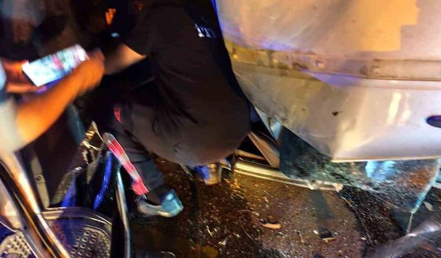 Kontrolden çıkan otomobil takla attı: 4 yaralı