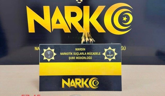 Mardin'de uyuşturucu operasyonunda 3 gözaltı