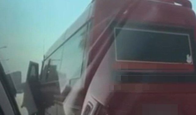 Mersin'de çevreyolunda yolcu indiren minibüs sürücüsüne ceza