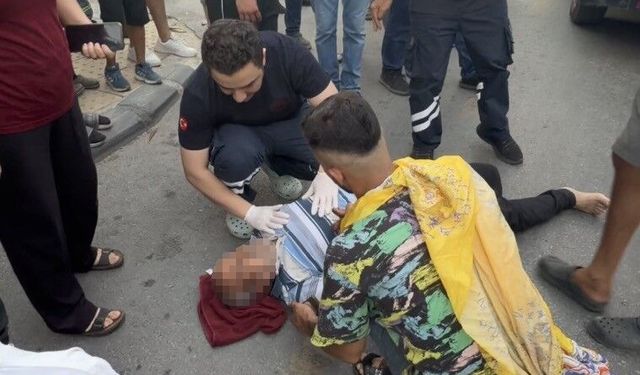 Motosikletin çarptığı yaşlı adamın eşi gözyaşlarına boğuldu