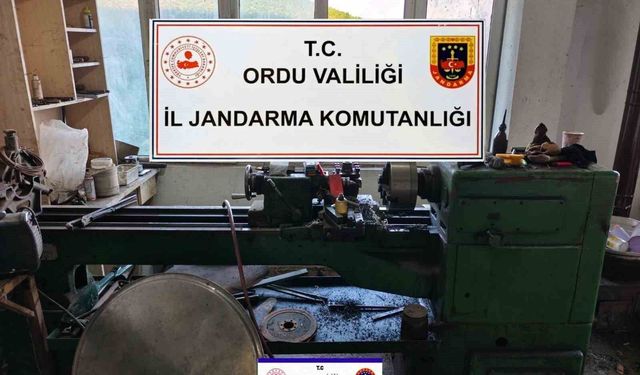 Ordu'da kaçak silah atölyelerine operasyon: 7 gözaltı