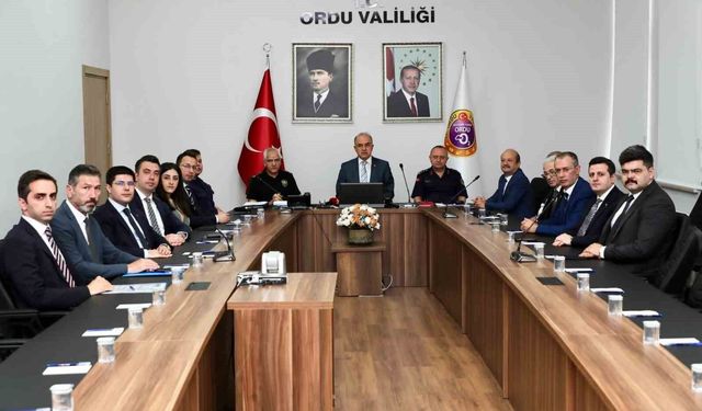 Ordu'nun 6 aylık asayiş raporu: Aranan 4 bin 650 şüpheli yakalandı