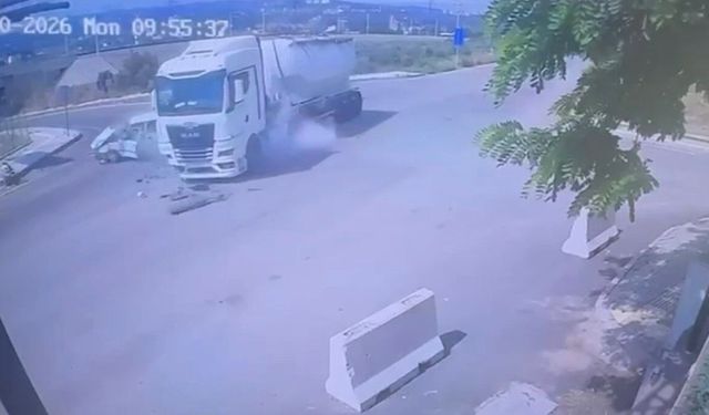 Osmaniye'de tanker ile otomobil çarpıştı: 2 yaralı