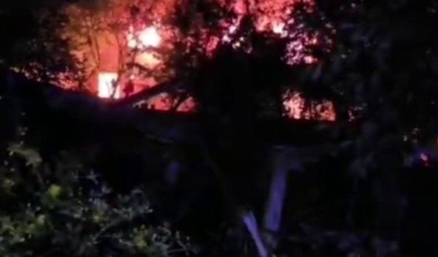 Osmaniye'de yayla evinde çıkan yangın söndürüldü