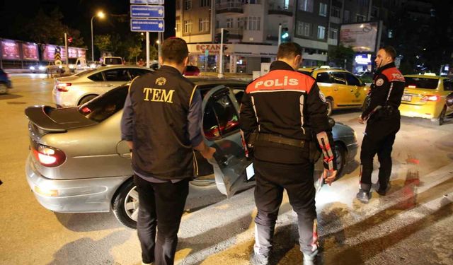 Polisten asayiş ve trafik denetimi